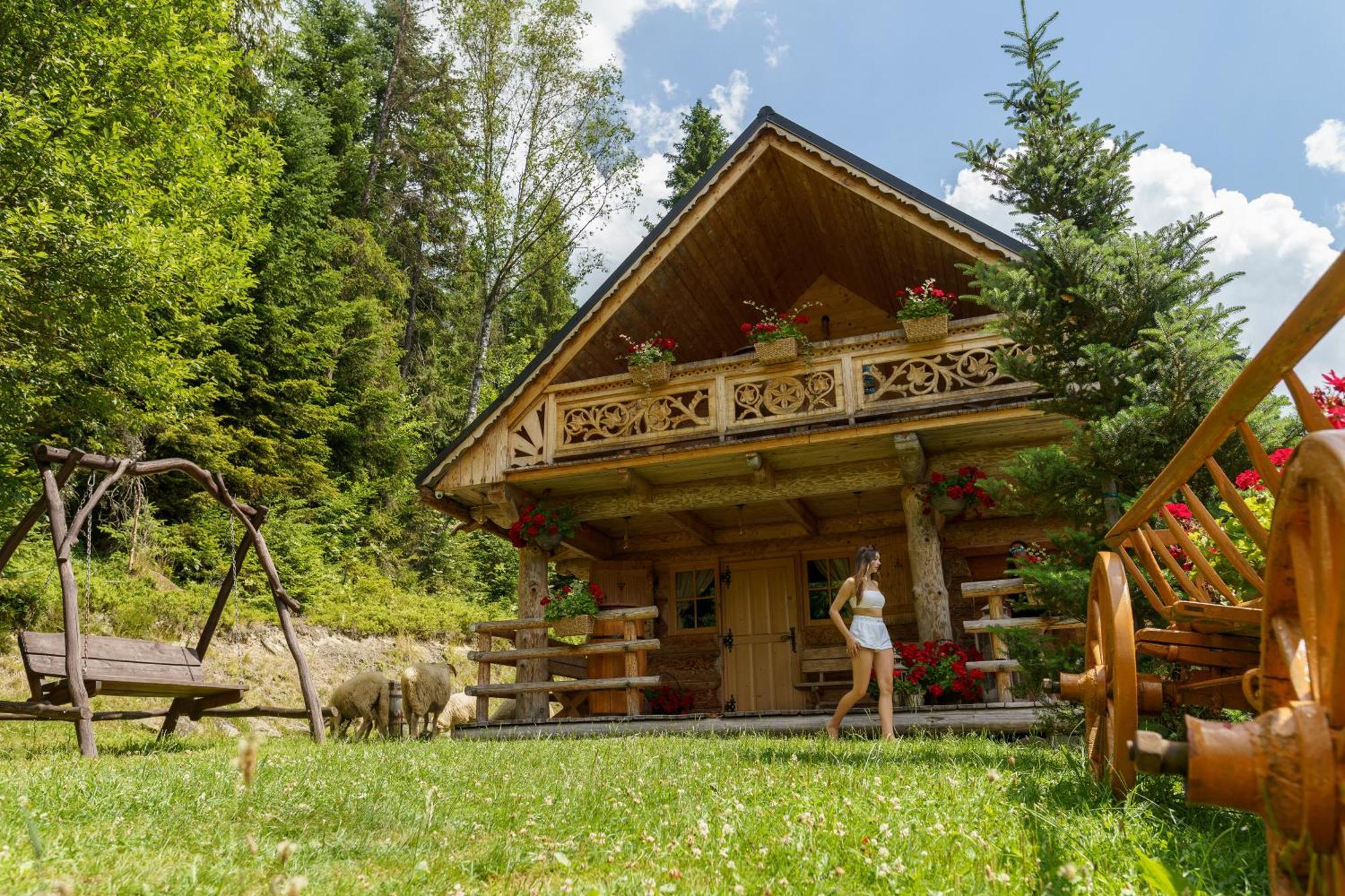 Leśna Bacówka Vila Nowy Targ Exterior foto