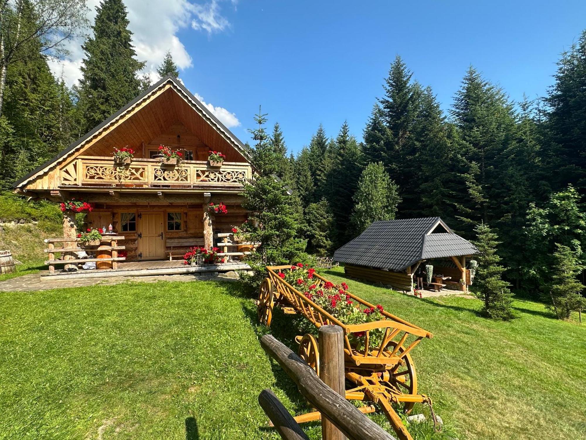 Leśna Bacówka Vila Nowy Targ Exterior foto
