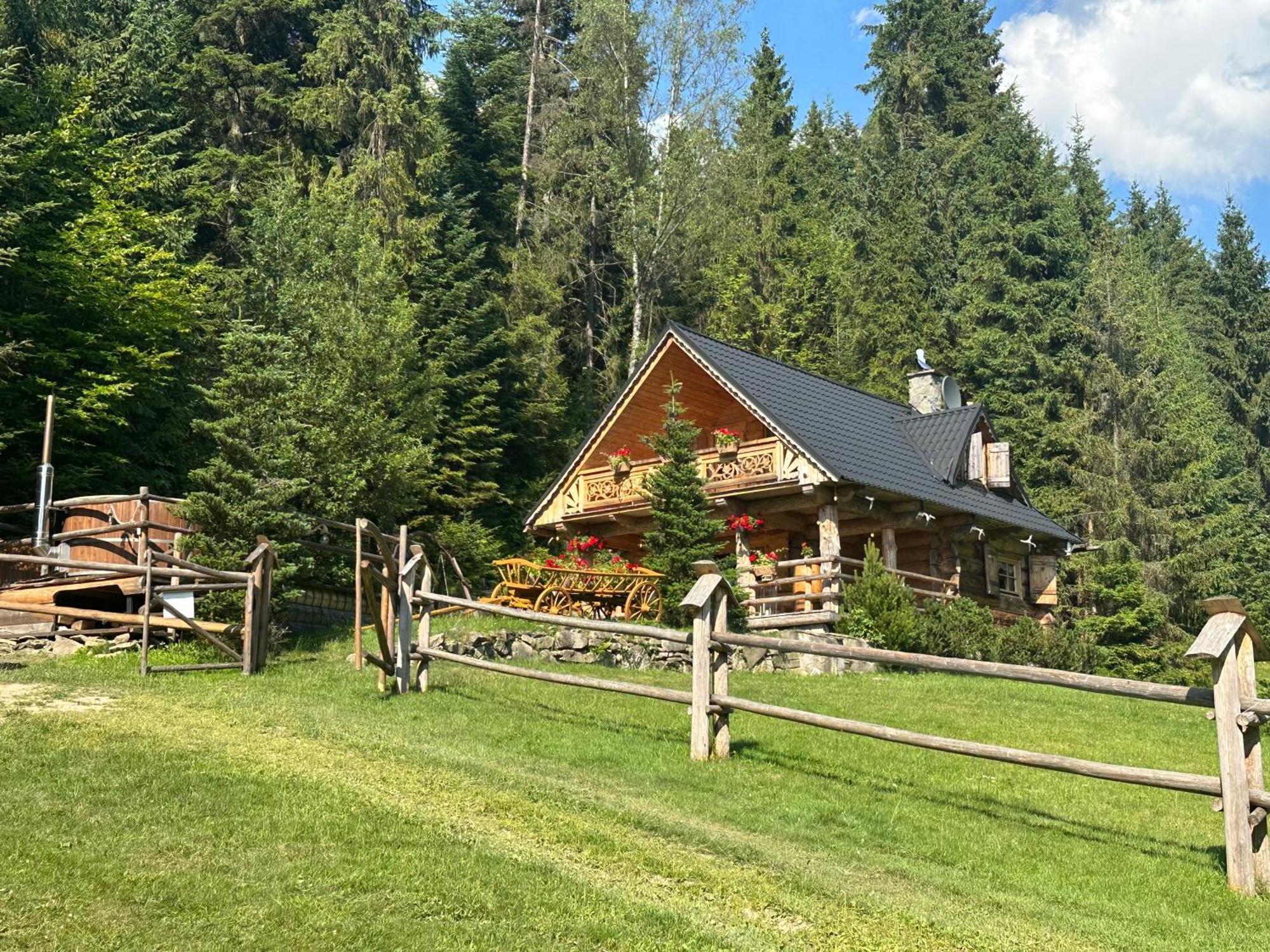 Leśna Bacówka Vila Nowy Targ Exterior foto