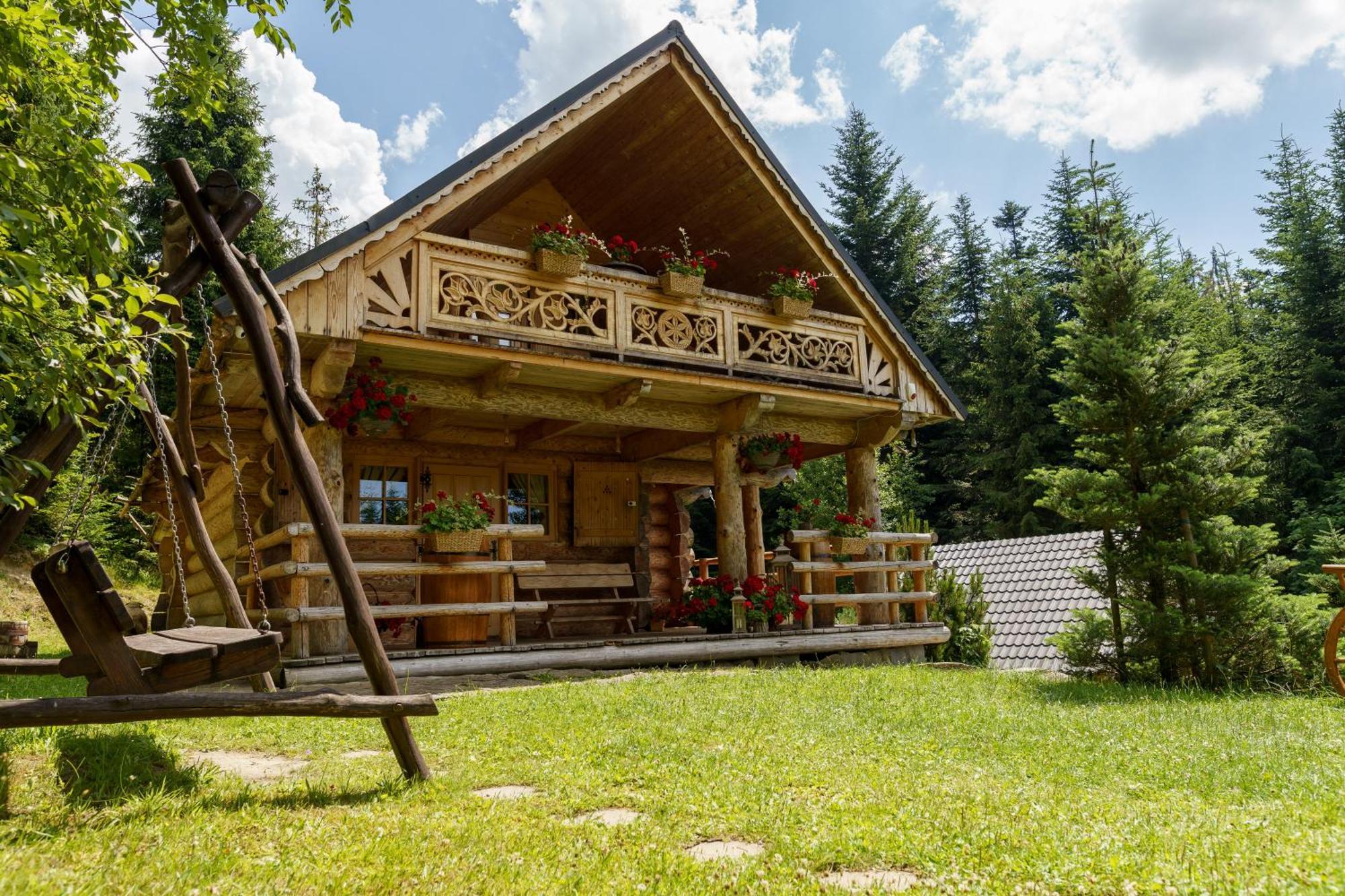 Leśna Bacówka Vila Nowy Targ Exterior foto