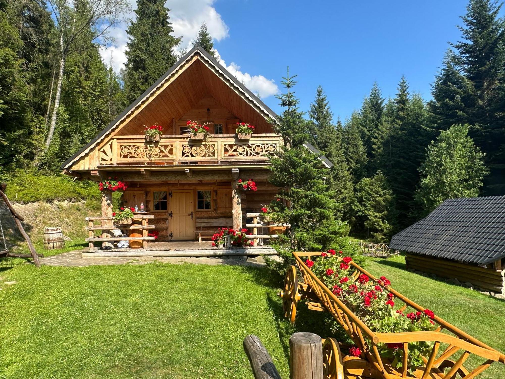 Leśna Bacówka Vila Nowy Targ Exterior foto