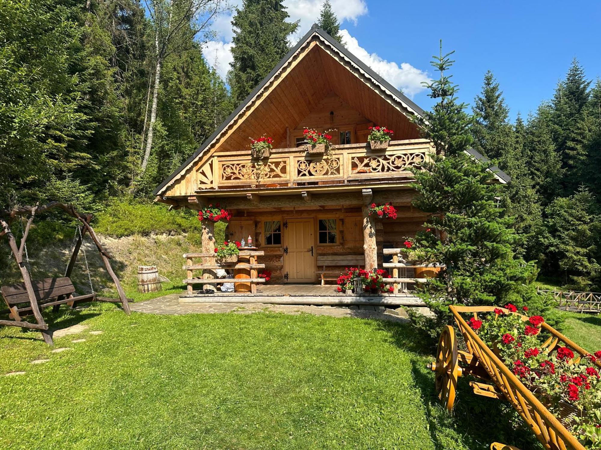 Leśna Bacówka Vila Nowy Targ Exterior foto
